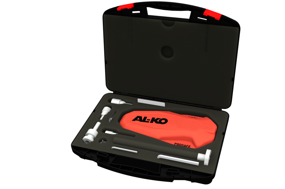 Der stabile und robuste Aufbewahrungskoffer für die PROSAFE | © AL-KO Vehicle Technology Group 